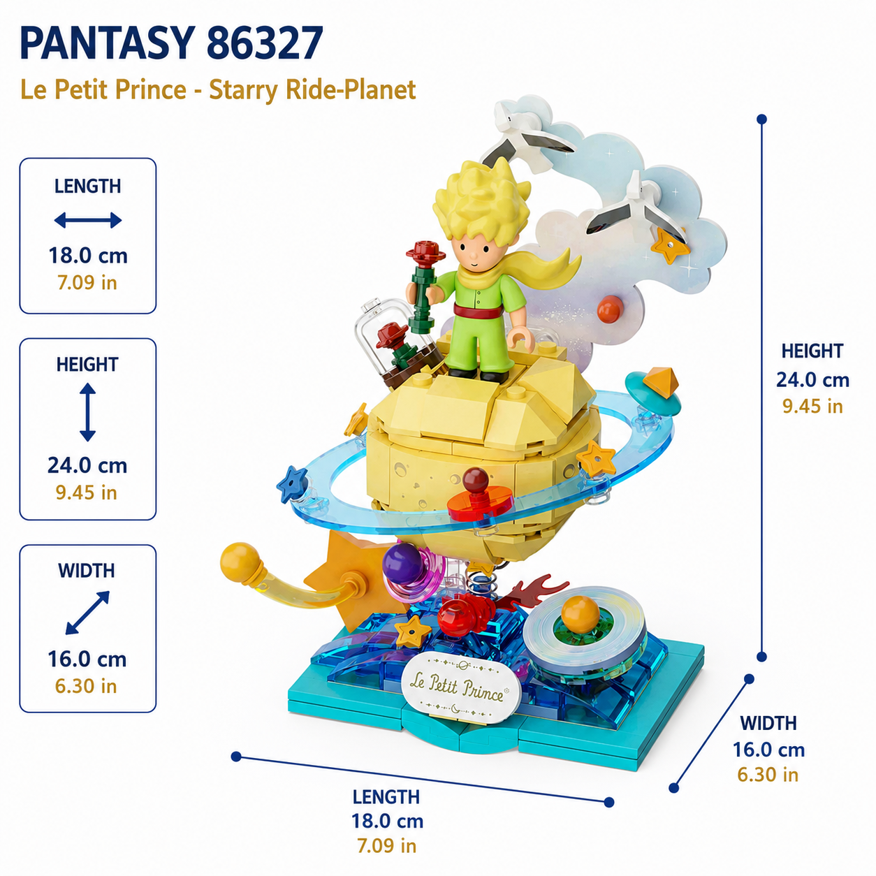 Pantasy 86327 Le Petit Prince - Starry Ride-Planet