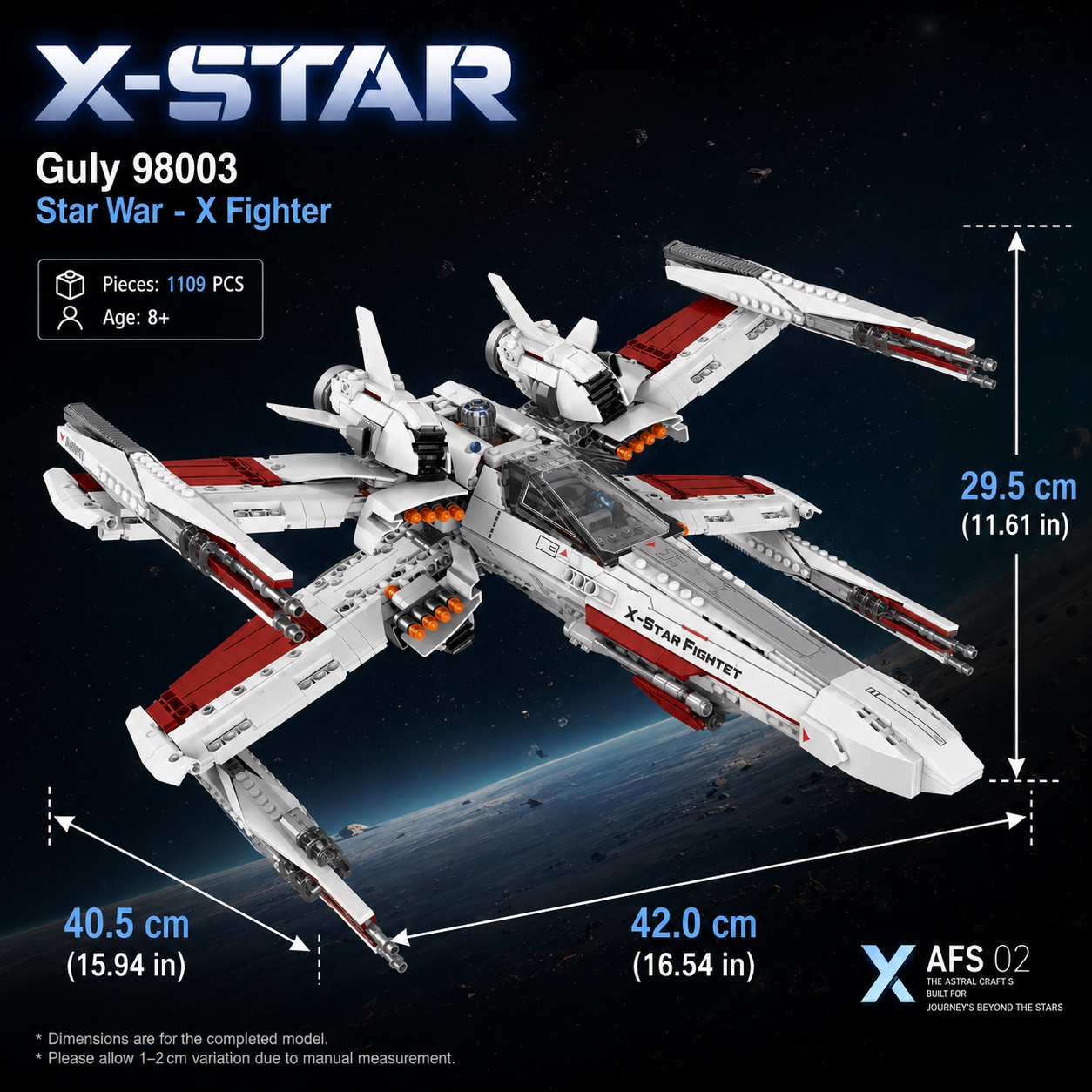 Guly 98003 Star War - X Fighter