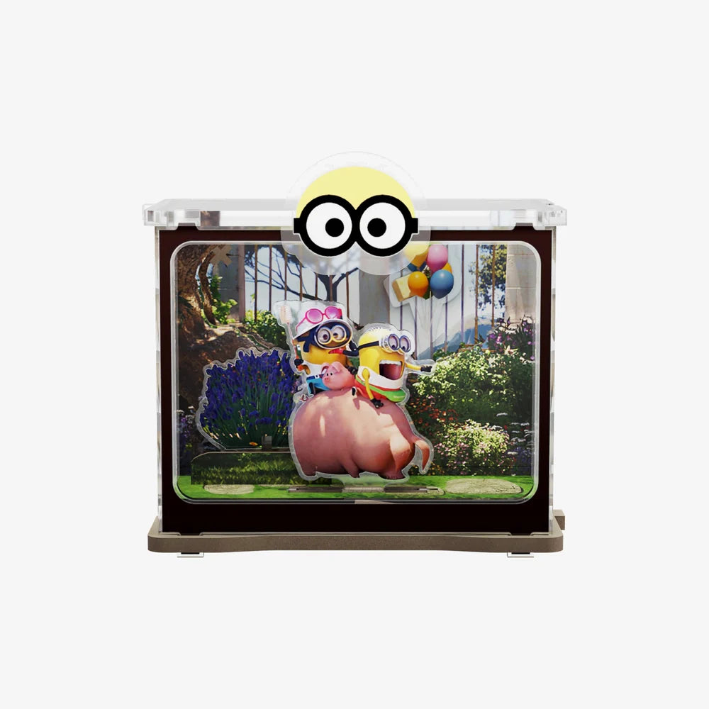 Puremind Minions Mini Scene DIY Wooden Model – PRM1741–1743