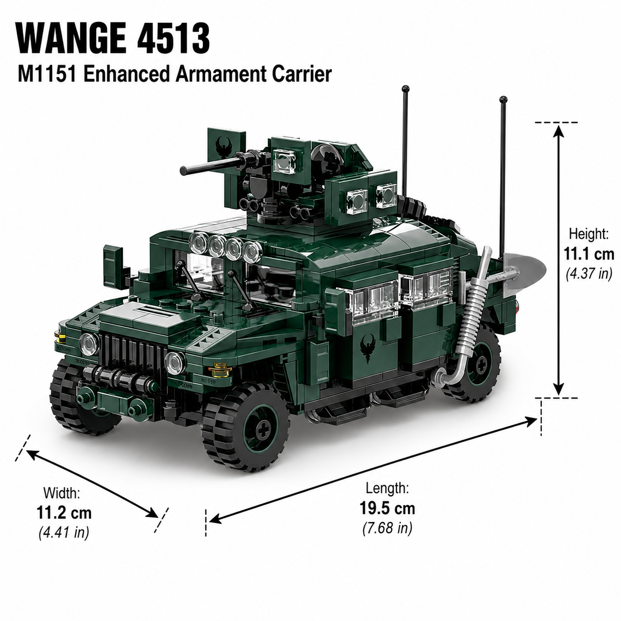 WANGE 4513 M1151 Enhanced Armament Carrier