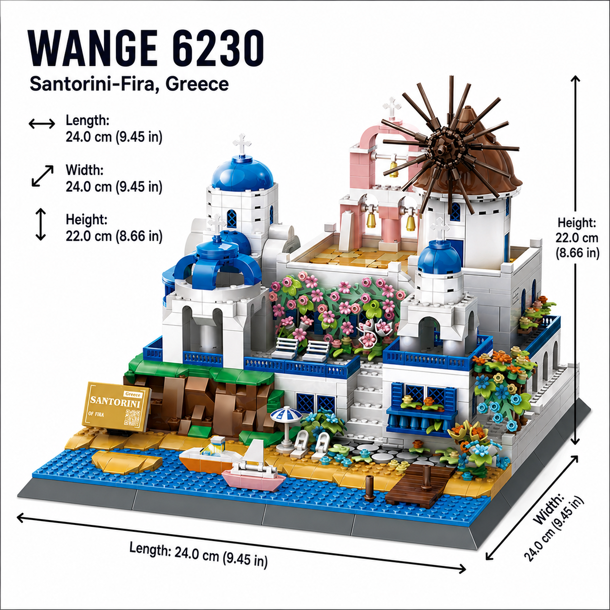 WANGE 6230 Santorini-Fira Greece