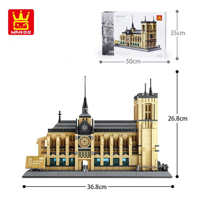 WANGE 5210 Cathédrale Notre Dame de Paris-Paris France