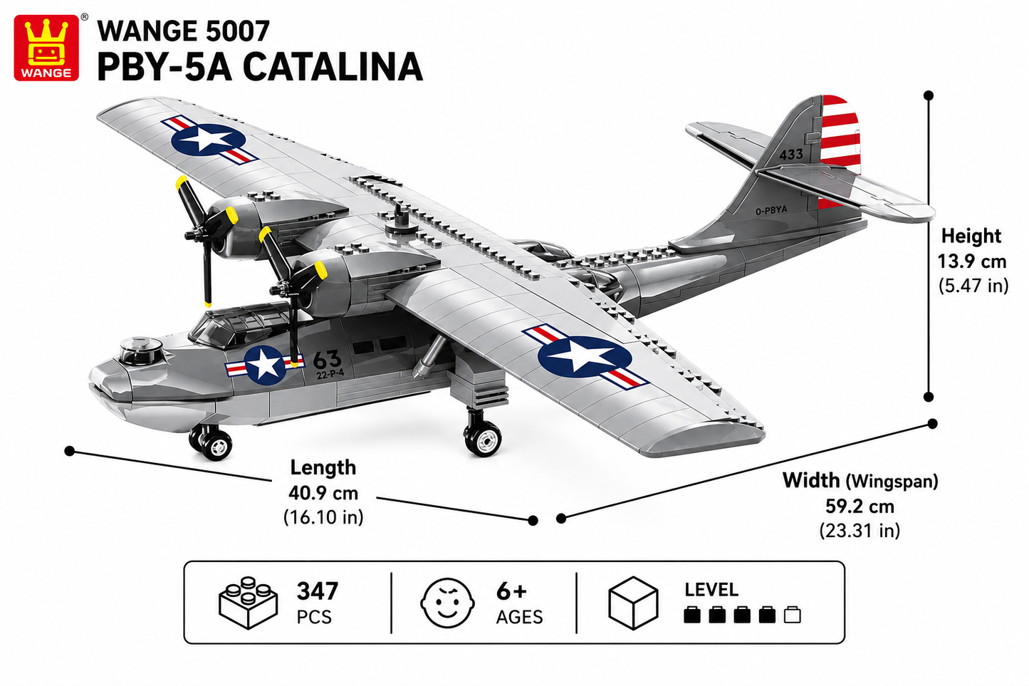 WANGE 5007 PBY-5A Catalina