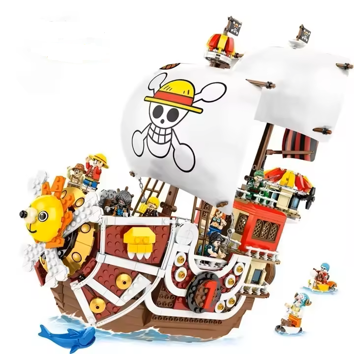 SY 6299 One Piece: Thousand Sunny Pirate Ship (Small)