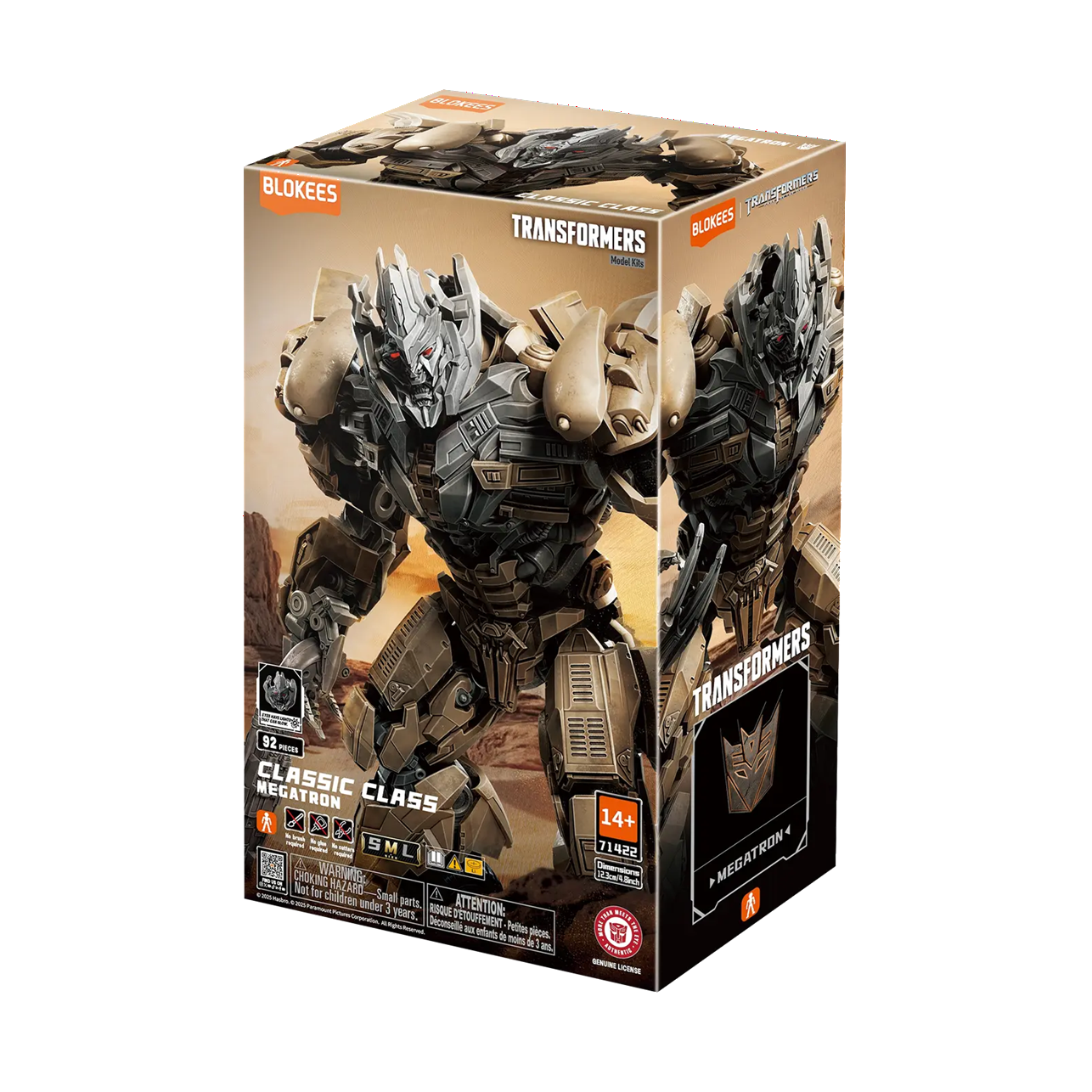 BLOKEES 71422 Transformers – Classic Class Dark of the Moon Megatron