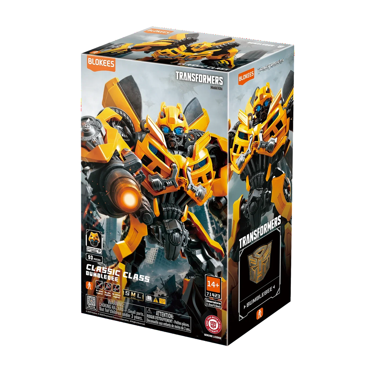 BLOKEES 71423 Transformers – Classic Class Dark of the Moon Bumblebee