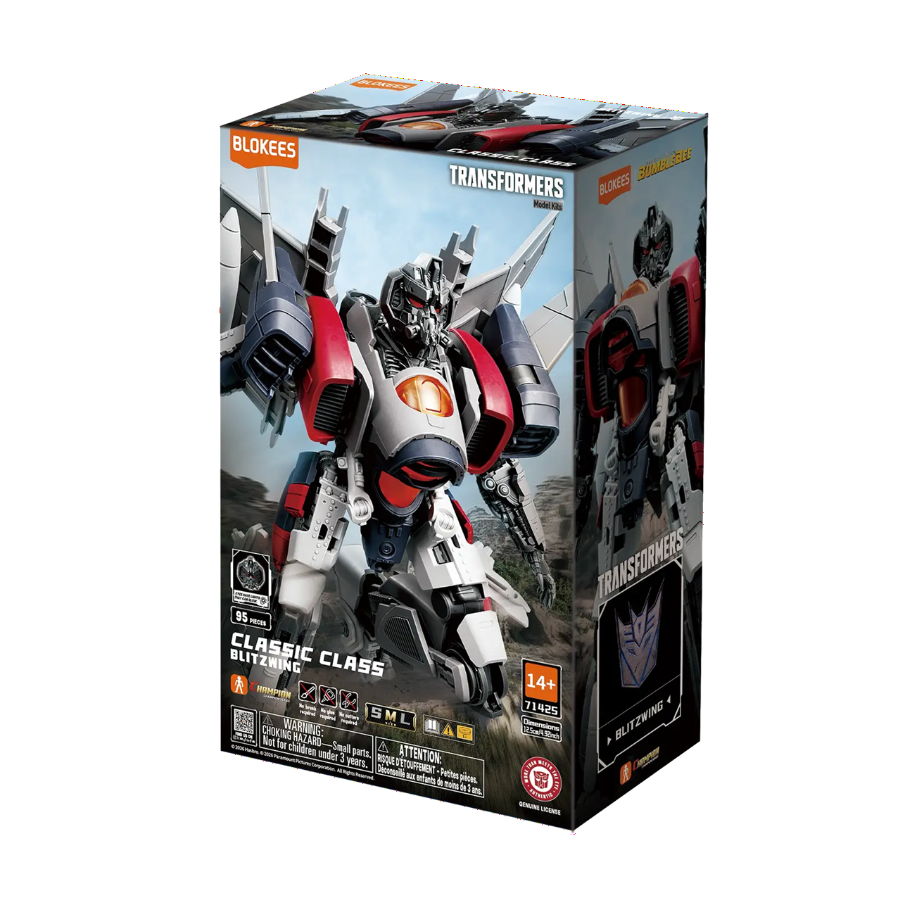 BLOKEES 71425 Transformers – Classic Class Blitzwing