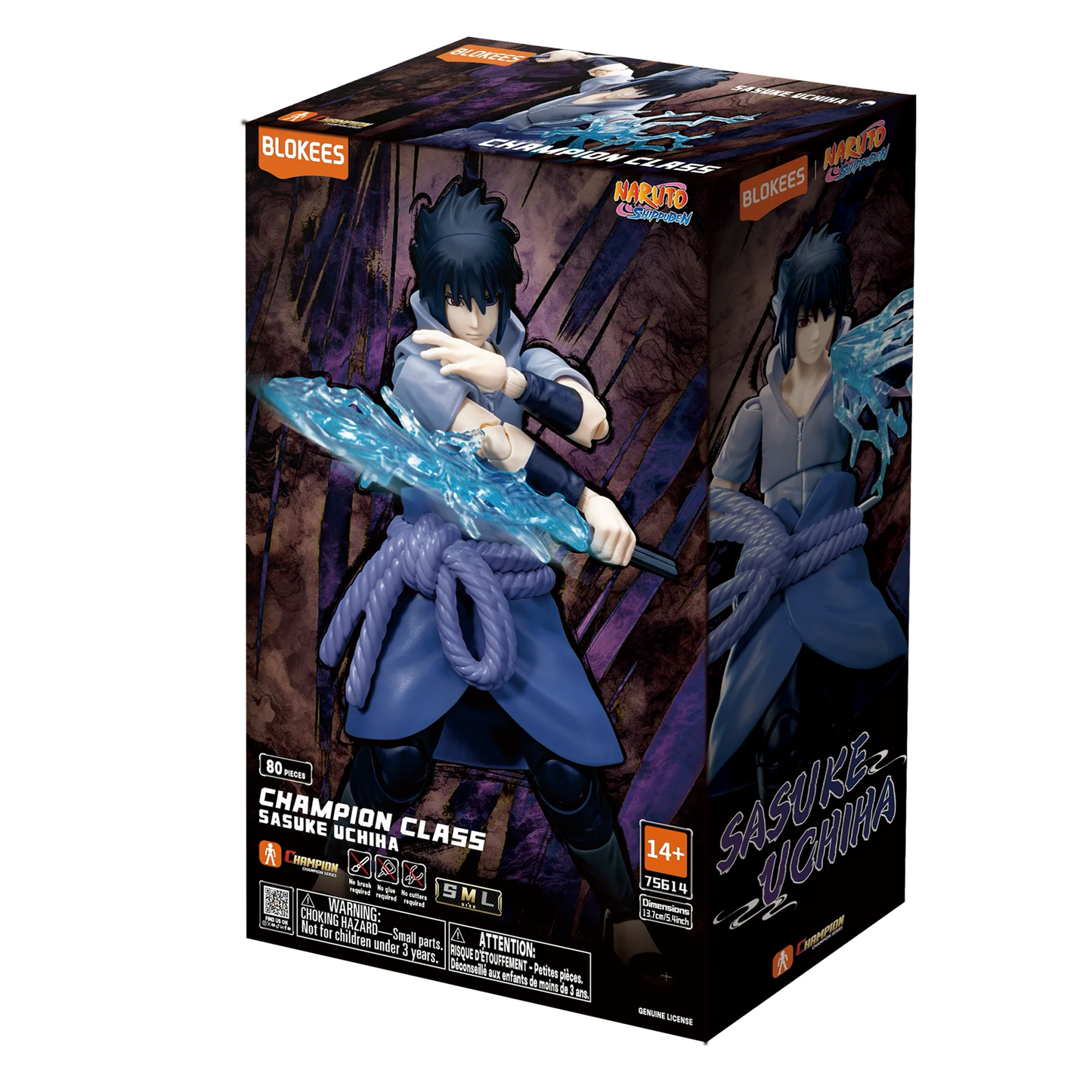 Blokees 75614 Naruto Shippuden – CC04 Sasuke Uchiha Champion Class