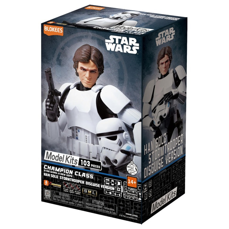 BLOKEES 75803 Start Wars - Han Solo in Stormtrooper Disguise Model Kit