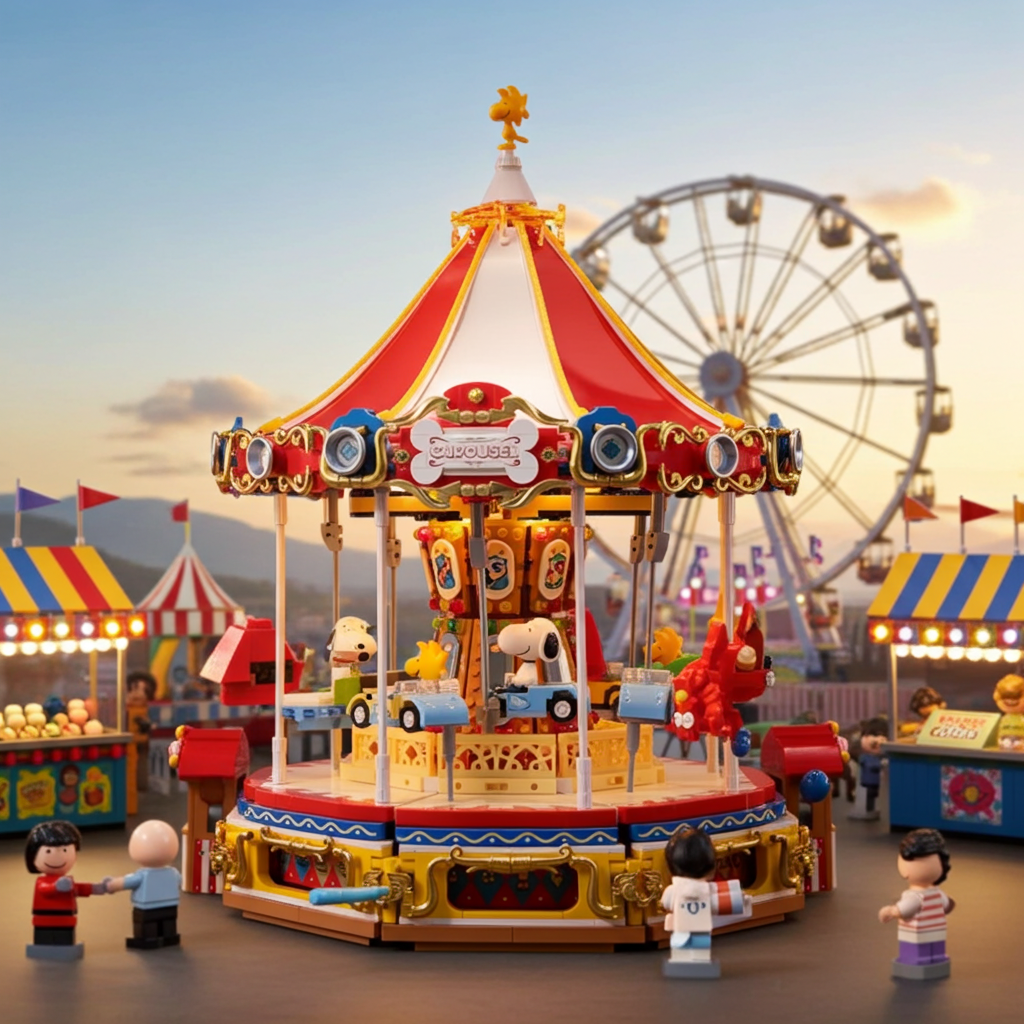 Pantasy 86904 Snoopy - Snoopy Carousel
