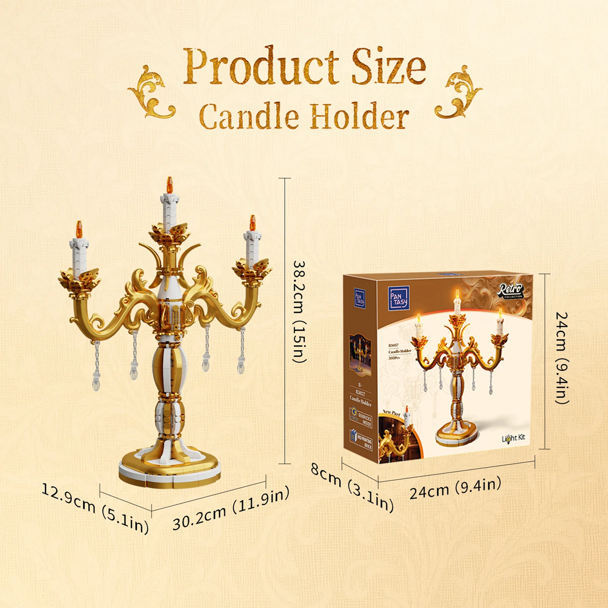 Pantasy 85057 Candle Holder