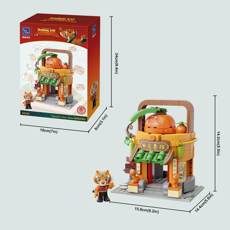 Pantasy 86508 Kung Fu Panda - Tigress's Fruit Store