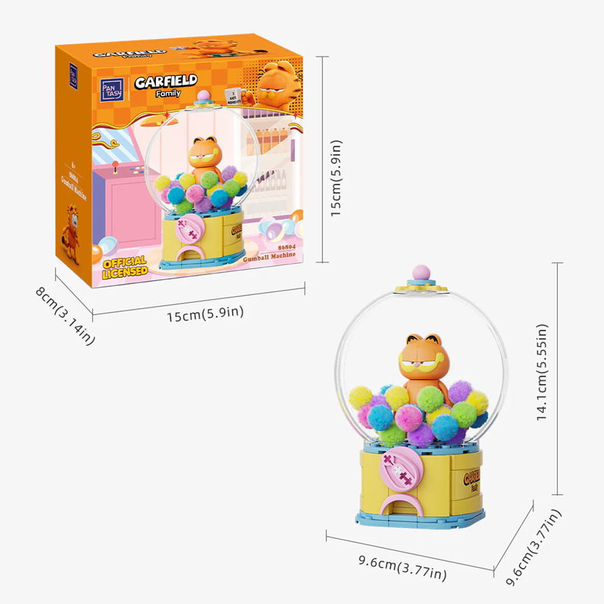 Pantasy 86804 Garfield Gumball Machine
