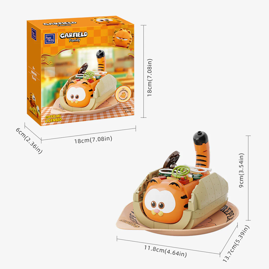 Pantasy 86808 Garfield Foodie Series - Garfield Taco