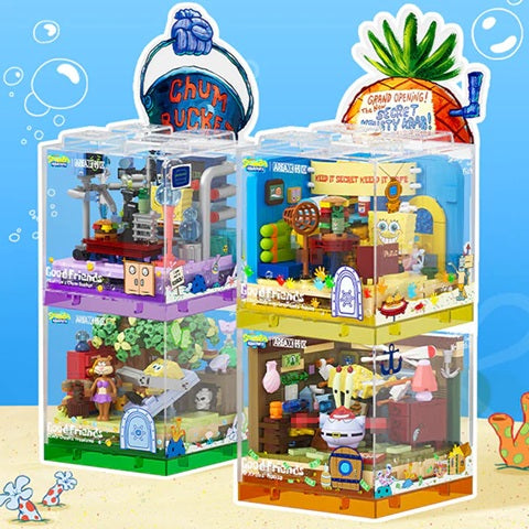 SEMBO AREA-X AB0052 SpongeBob Anchor House