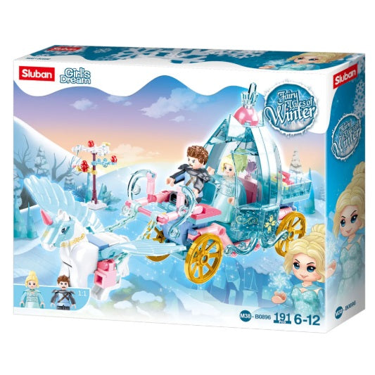 Sluban B0896 Girl's Dream Fairy Tales of Winter Carriage