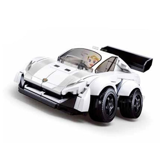 Sluban B1203 Super Cars Hatchback With Mini Figure (Scale 1/40) Each (1 of 8)