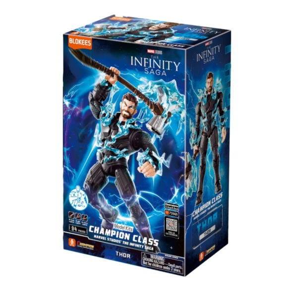 BLOKEES 73921 Marvel Infinity SAGA - Thor Champion Class (CC02) Model Kit