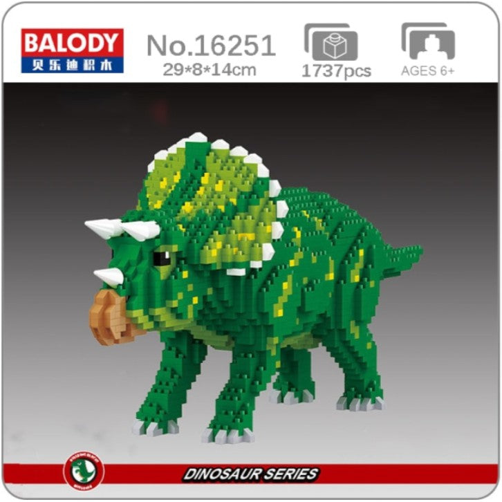 Balody 16251 Jurassic Dinosaur Triceratops