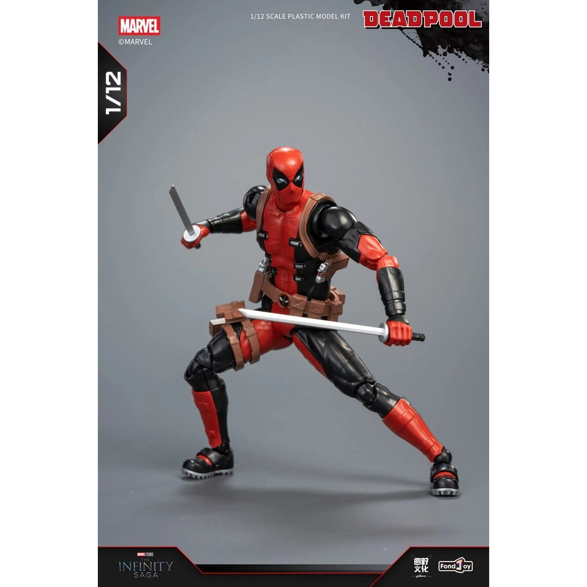 FondJoy Deadpool Figure 1/12 Model Kit