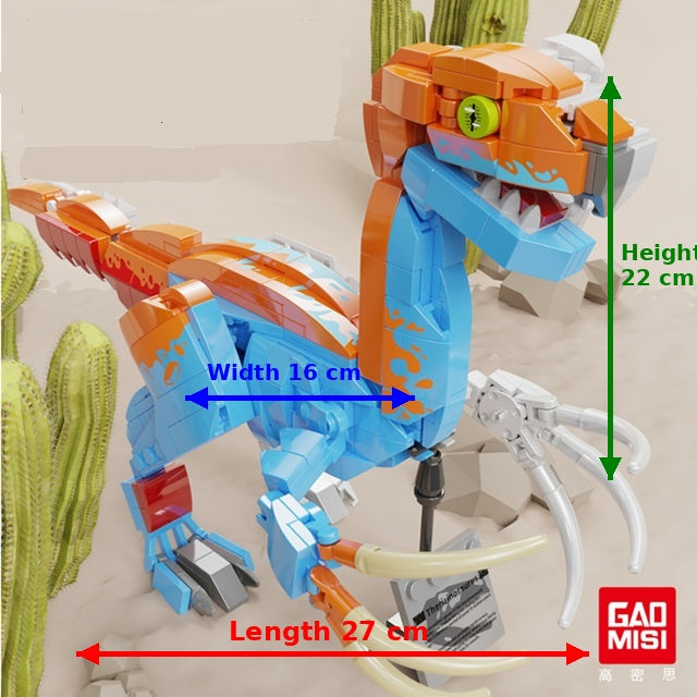 GAOMISI T1037 Dinosaur Fossil Thermidor Building Block Set