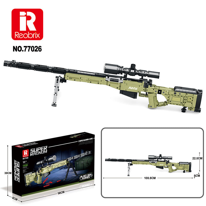 Reobrix 77026A AWM Sniper Rifle