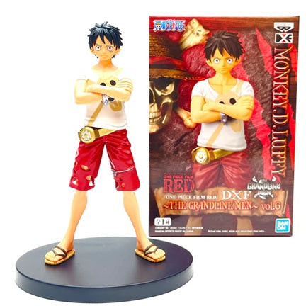 Banpresto One Piece Film Red DXF The Grandline Men Vol.6 Monkey D. Luffy (HBP‑19064)