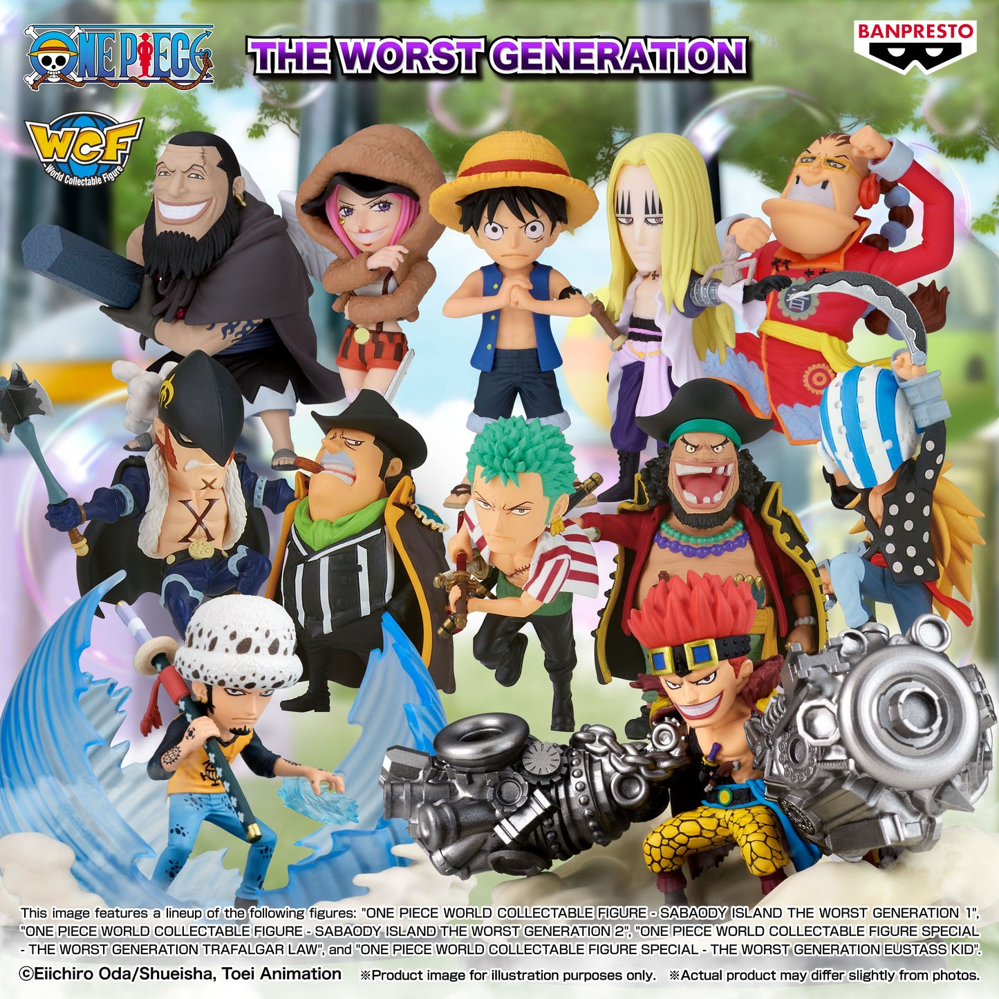 Banpresto One Piece World Collectable Figure Special – The Worst Generation Eustass Kid (HBP-29908)