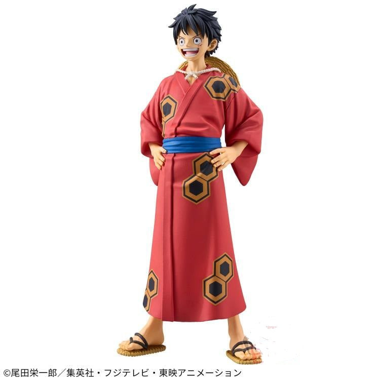 Banpresto One Piece DXF The Grandline Series ‑ Wano Country Monkey D. Luffy (Yukata Ver.) (HBP-88902)