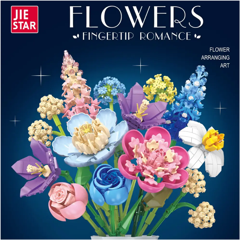 Jiestar JJ9092 Flowers Fingertip Romance