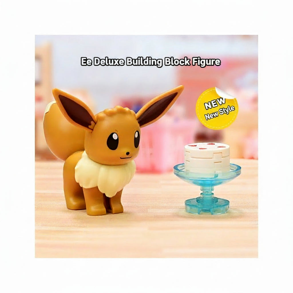 KEEPPLEY K20227 Pokémon Eevee Café Building Block Set