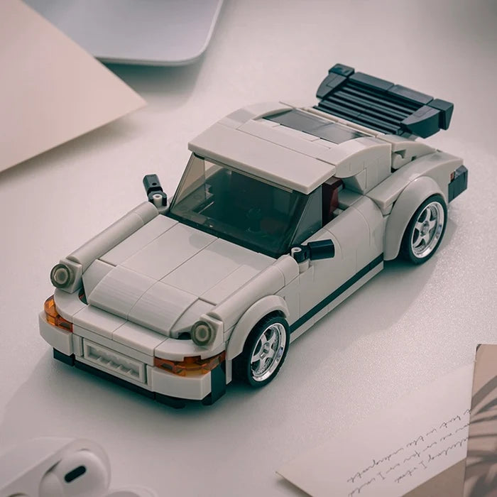 PowerBuild PB8816 930 Turbo Classic Sports Car Building Blocks Model Kit