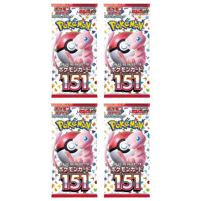 Pokemon TCG 151 Booster Pack SV2a (Japanese) / ポケモンカードゲーム スカーレット&バイオレット 強化拡張パック ポケモンカード151