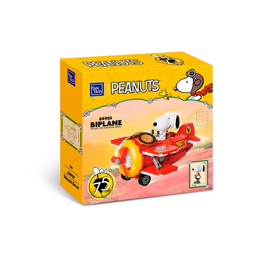 Pantasy 86905 Snoopy Where We Go Series - Biplane