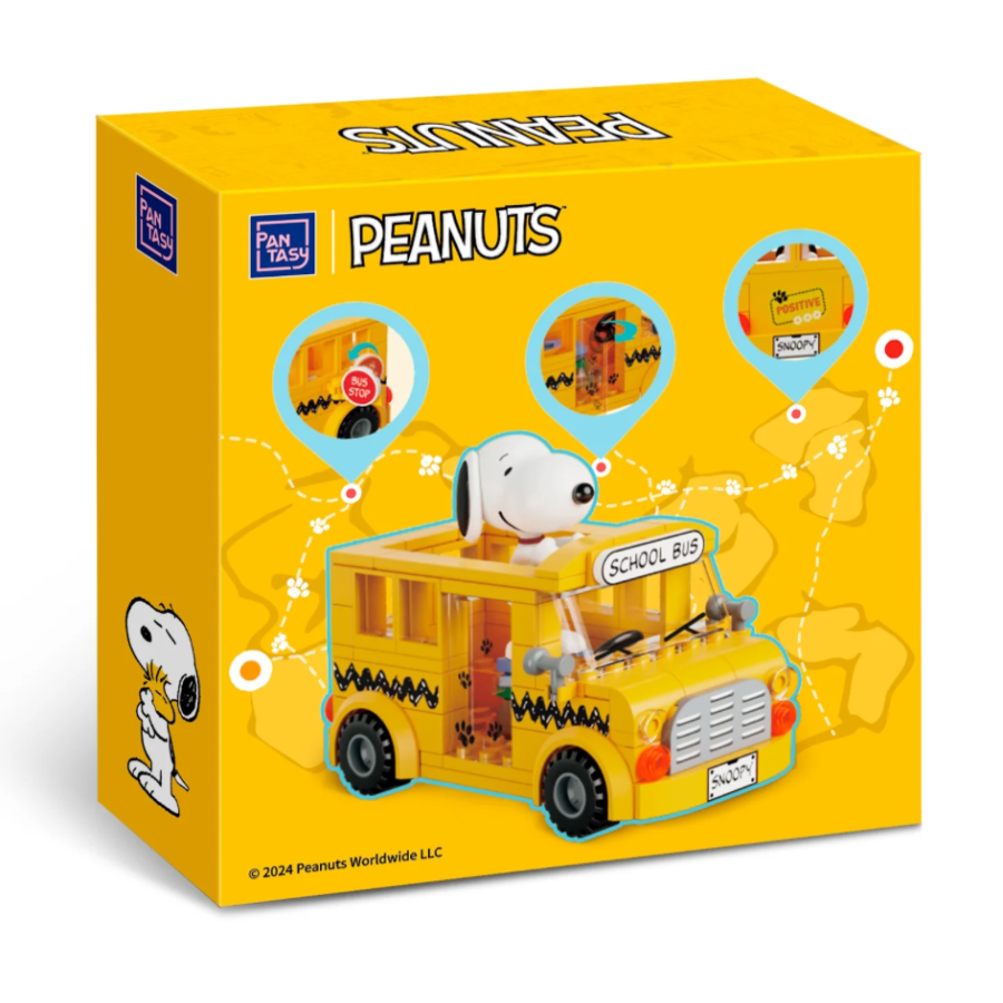 Pantasy 86906 Snoopy Where We Go Series - School Bus