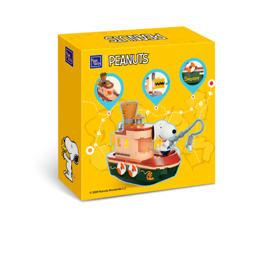 Pantasy 86907 Snoopy Where We Go Series - Steam Boat
