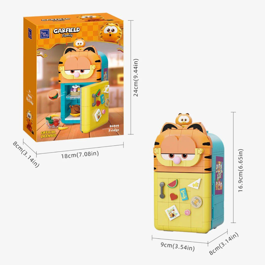 Pantasy 86809 Garfield Fantastic Machines Series - Garfield Big Fridge