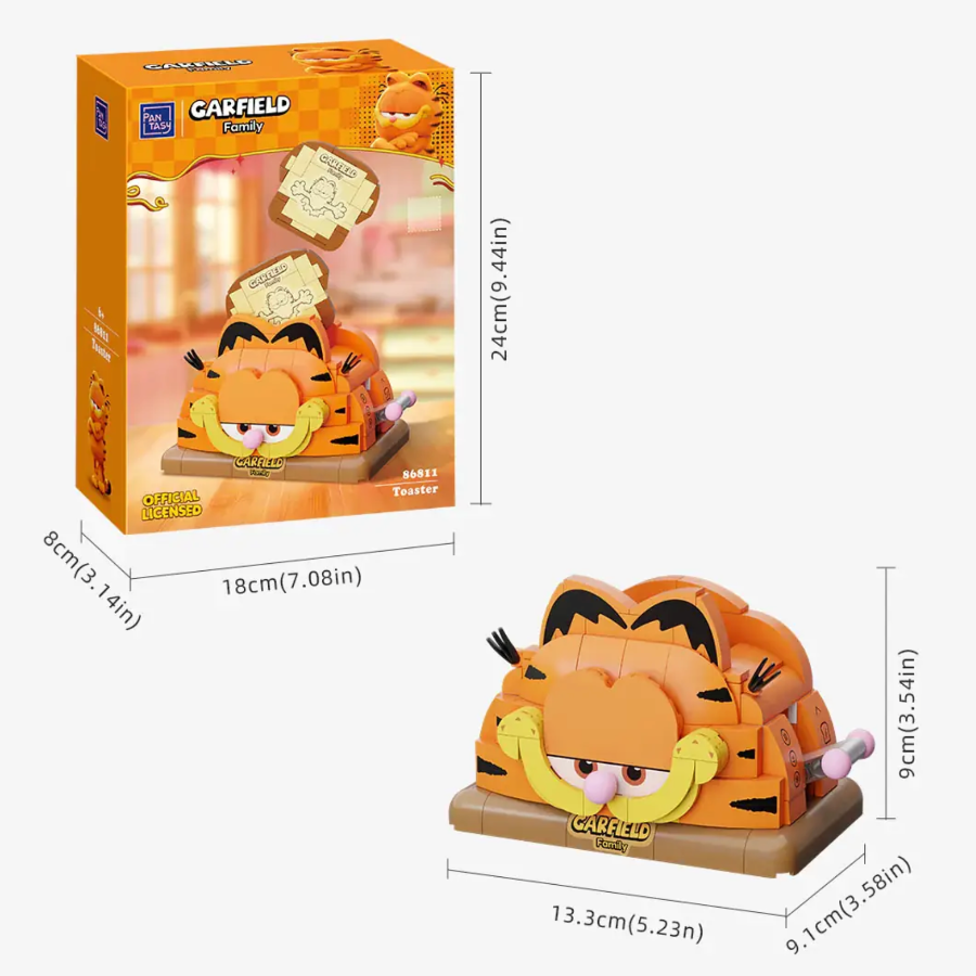 Pantasy 86811 Garfield Fantastic Machines Series - Garfield Toaster