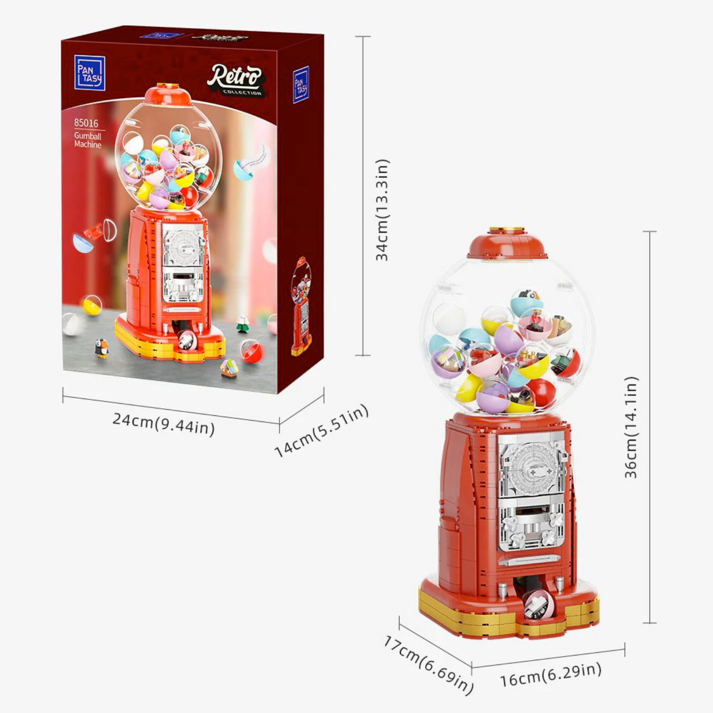 Pantasy 85016 Retro Series - Gumball Machine
