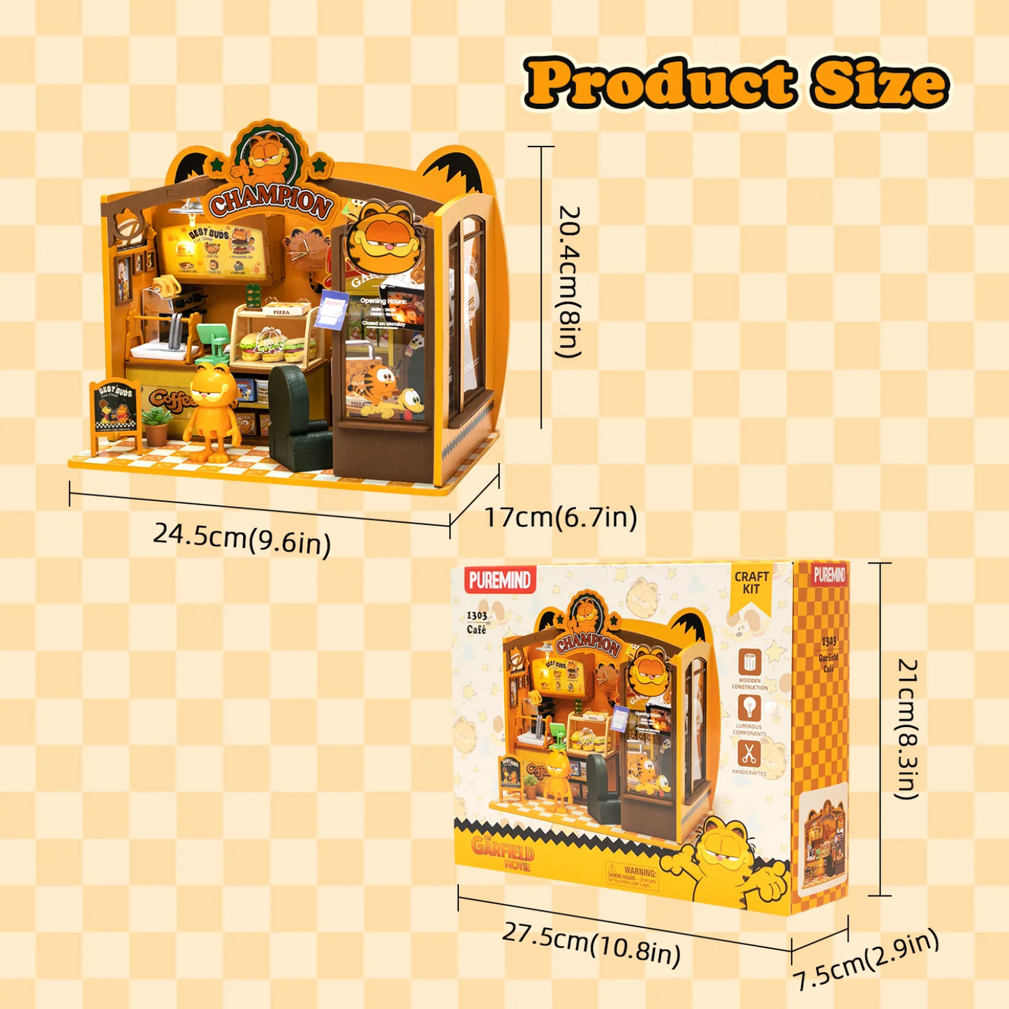 Pantasy 1303 Puremind The Garfield Movie - Café