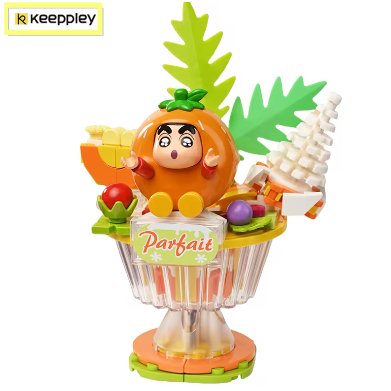 KEEPPLEY K20626 Crayon Shin-chan Tropical Drink Dessert Building Block Set