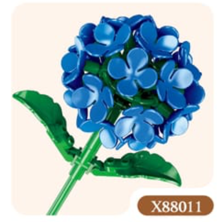 JIESTAR X88001/88002/88004/88008/88010/88011 Build Your Own Flower Bouquet Series