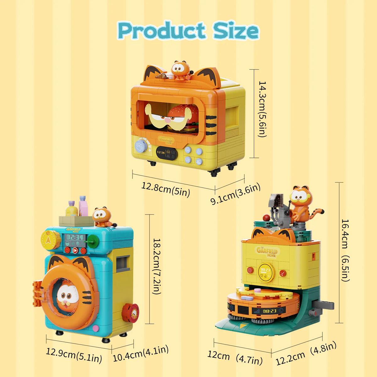 Pantasy 86822 Garfield Smart Oven