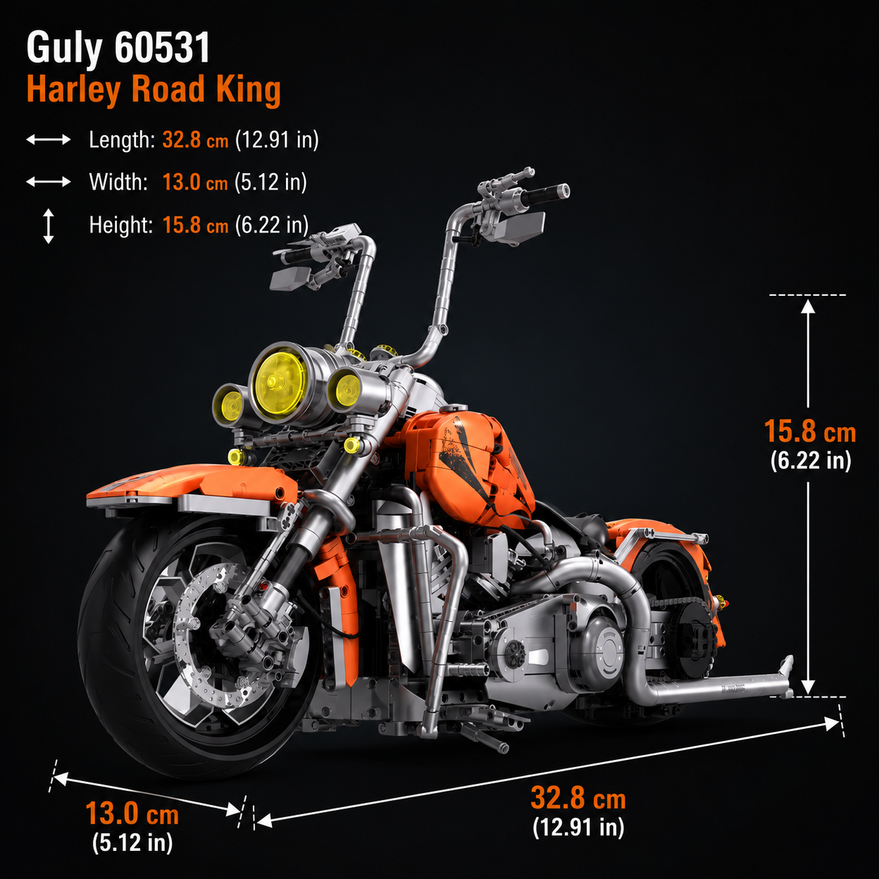 Guly 60531 - Harley Road King