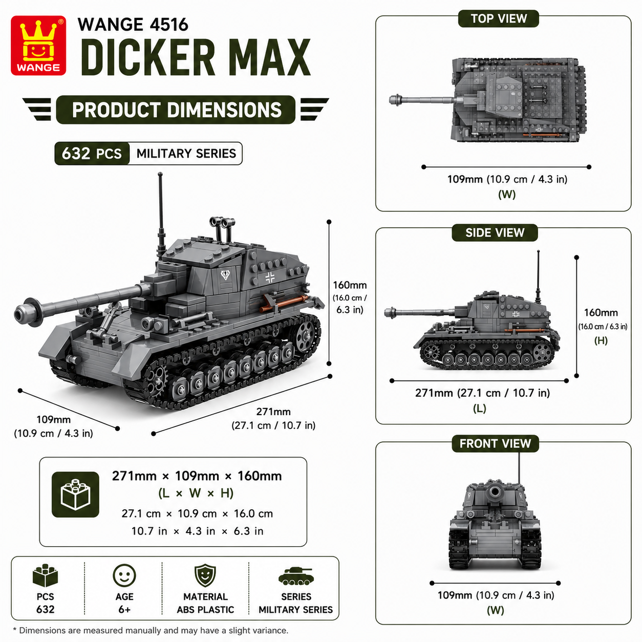 WANGE 4516 Dicker Max