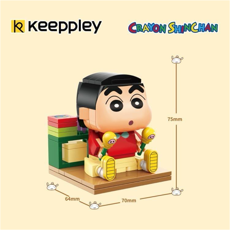 KEEPPLEY K20601 Crayon Shin-chan Building Block Set