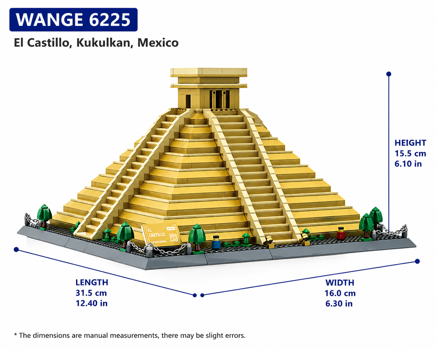 WANGE 6225 El Castillo, Kukulkan, Mexico