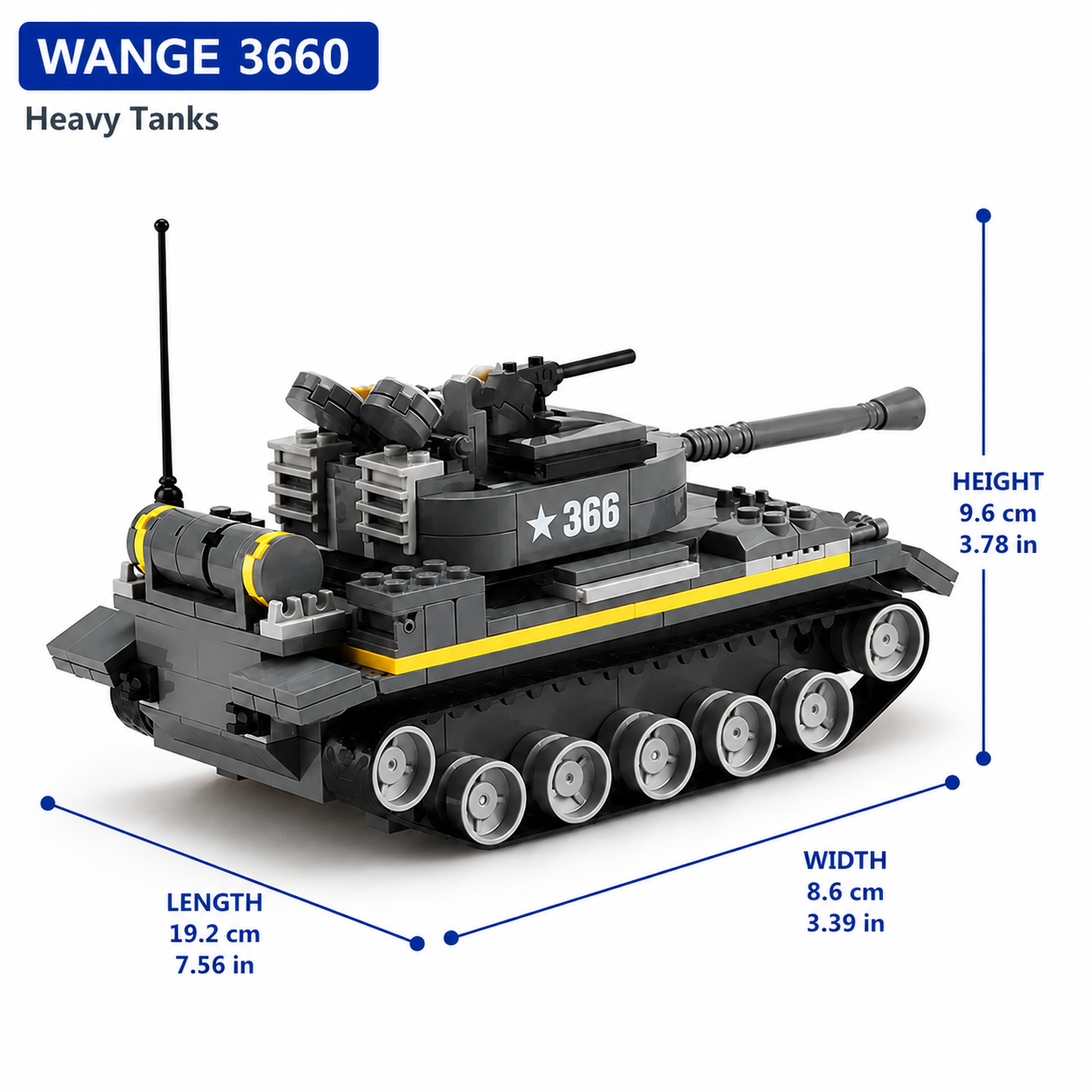 WANGE 3660 Heavy Tanks