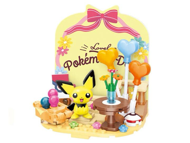 KEEPPLEY K20226 Pokémon Pichu Café Building Block Set
