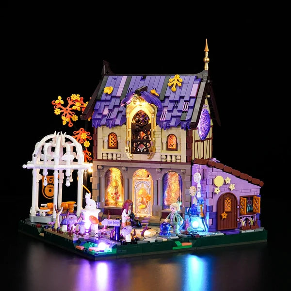 Lumibricks 10014 Luna Cottage – Retro House Building Blocks with LED Lights & Music Player | 2846 Pieces